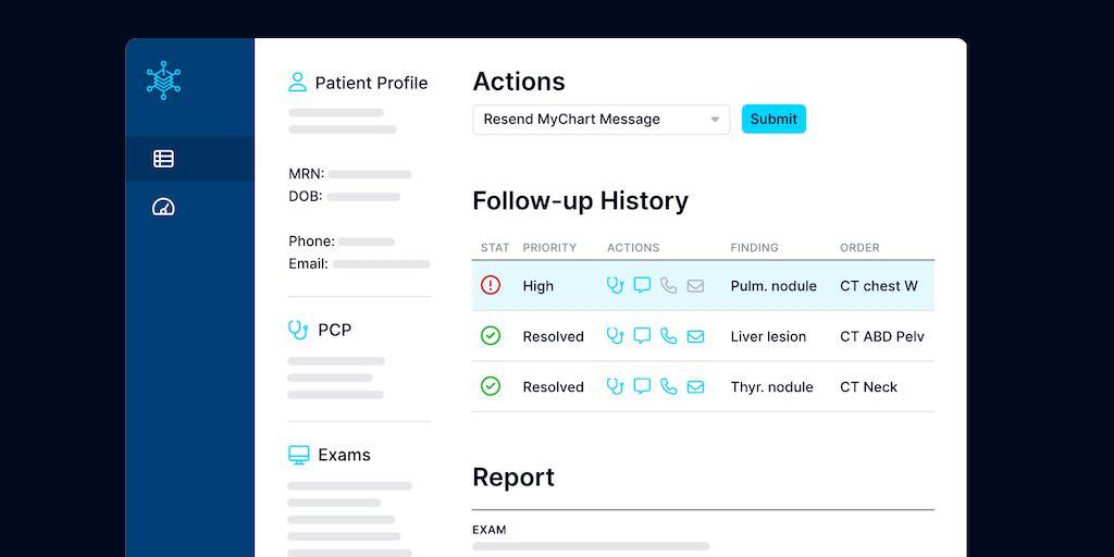 An AI-powered reporting tool that allows radiologists to focus on the real work.